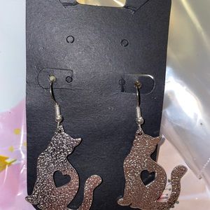 Cat earrings
